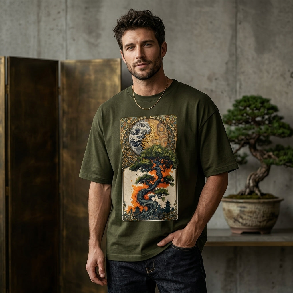 Aesthetic japanese style graphic tee